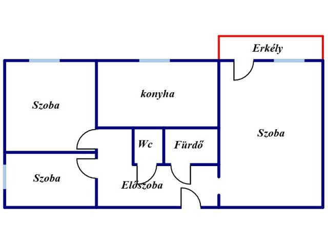 Eladó téglalakás, Miskolcon, Mednyánszky László utcában