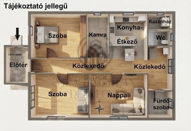 Eladó családi ház, Debrecenben 78.9 M Ft, 3 szobás