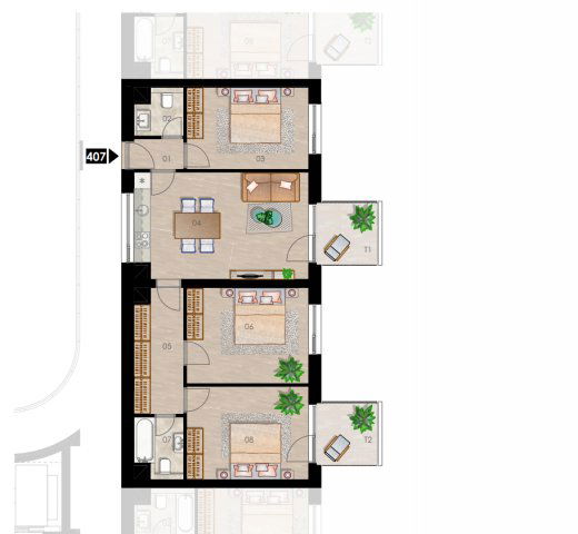 Eladó téglalakás, Budapesten, XVIII. kerületben, Üllői úton