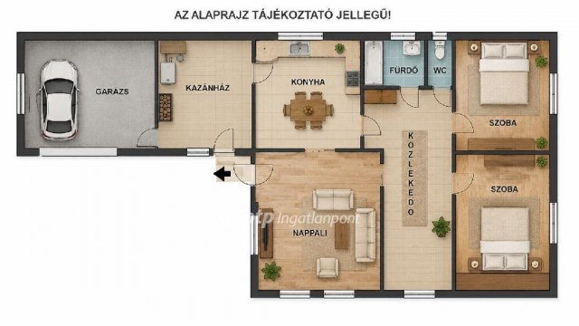 Eladó családi ház, Tápiószelén 32 M Ft, 2 szobás