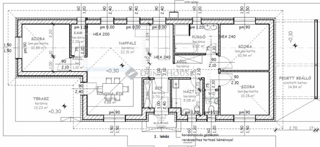 Eladó ikerház, Nyírturán, Liliom utcában 66.9 M Ft, 4 szobás
