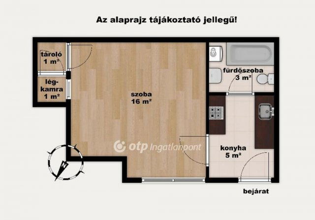 Eladó téglalakás, Budapesten, VII. kerületben 34.9 M Ft