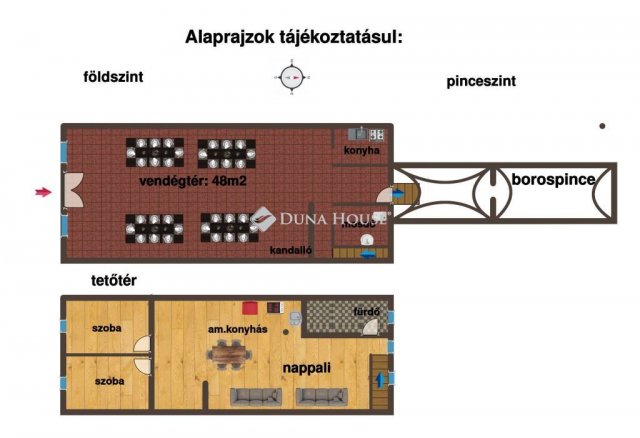 Eladó családi ház, Bölcskén 55 M Ft, 3 szobás