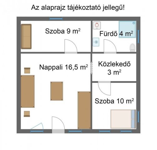 Eladó családi ház, Vácon 38.8 M Ft, 3 szobás