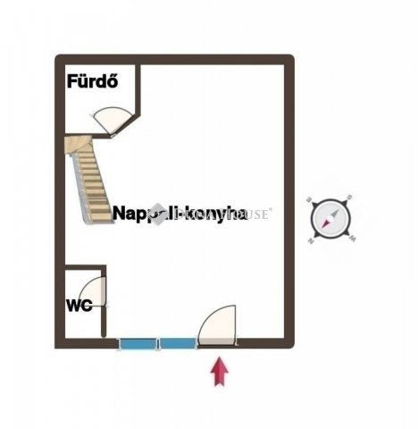 Eladó téglalakás, Budapesten, IV. kerületben 53 M Ft, 2 szobás