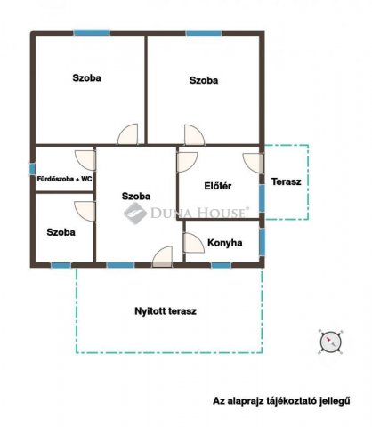 Eladó családi ház, Abaligeten 45 M Ft, 4 szobás