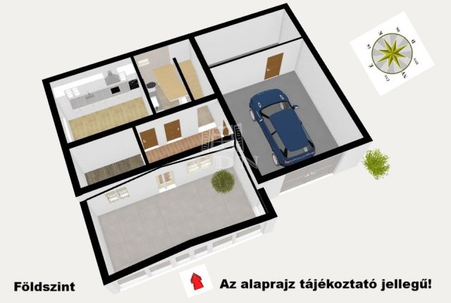 Eladó családi ház, Maglódon 100 M Ft, 1+3 szobás
