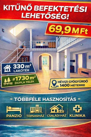 Eladó családi ház, Alsópáhokon 69.9 M Ft, 9 szobás