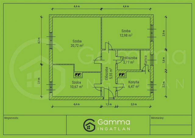 Eladó téglalakás, Miskolcon 29.9 M Ft, 3 szobás