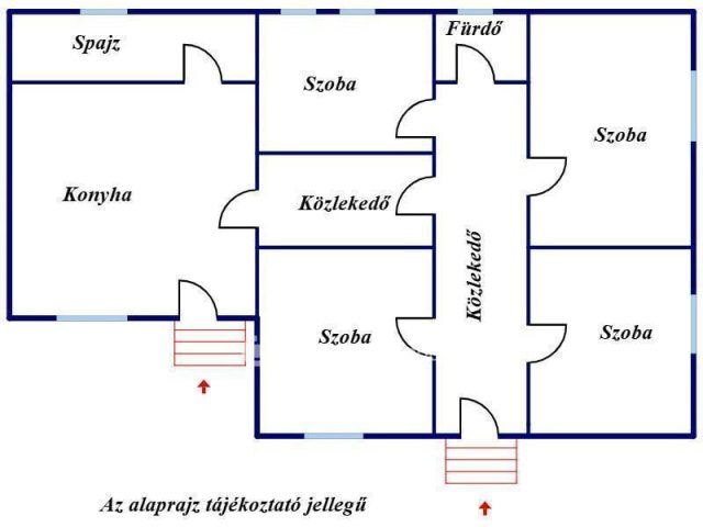 Eladó családi ház, Hernádnémetin 25.5 M Ft, 4 szobás