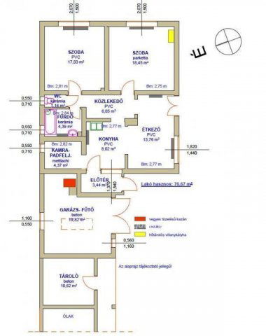 Eladó családi ház, Tiszafüreden 44 M Ft, 2 szobás