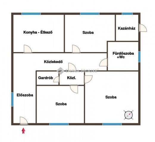 Eladó családi ház, Kunszentmártonban 9.9 M Ft, 3 szobás
