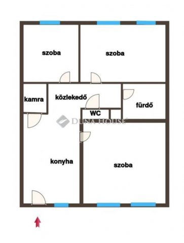 Kiadó téglalakás, albérlet, Kiskőrösön 150 E Ft / hó