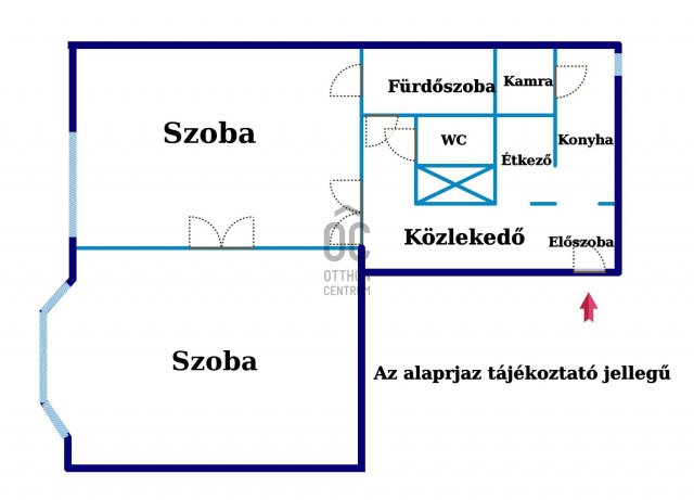 Eladó téglalakás, Budapesten, VI. kerületben 99 M Ft, 2 szobás