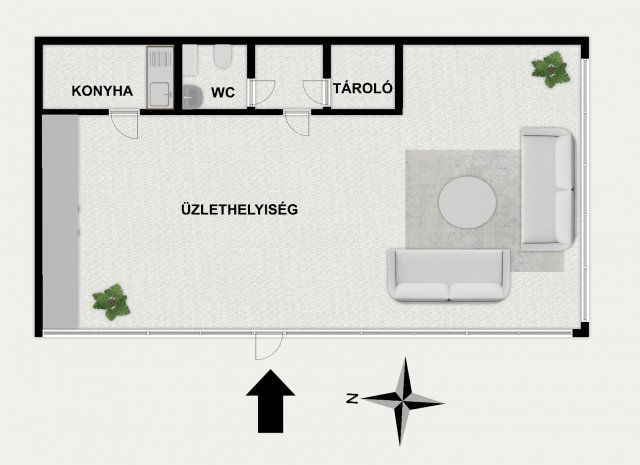 Kiadó üzlethelyiség, XIV. kerületben, Istvánmezei úton