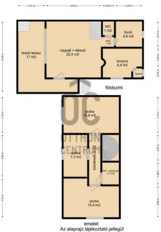 Eladó nyaraló, Balatonfenyvesen 74.9 M Ft, 4 szobás