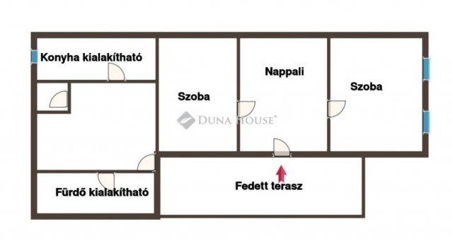 Eladó családi ház, Monoron 35 M Ft, 2 szobás