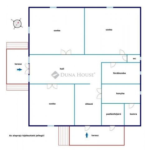 Eladó családi ház, Monoron 62.9 M Ft, 3 szobás