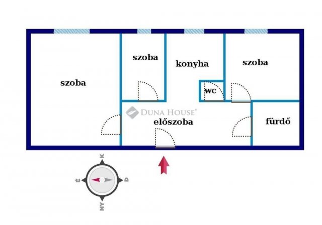Kiadó panellakás, albérlet, Pécsett 170 E Ft / hó, 3 szobás
