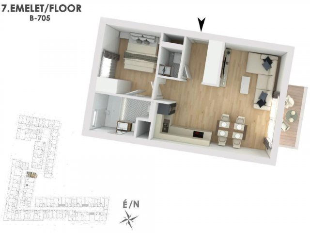 Eladó téglalakás, Budapesten, XIII. kerületben 83.83 M Ft