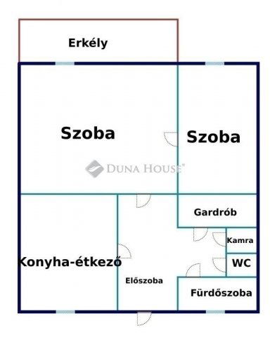 Eladó téglalakás, Budapesten, VIII. kerületben 78.5 M Ft