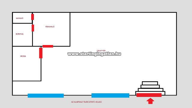 Eladó üzlethelyiség, Budapesten, XI. kerületben, Halmi utcában