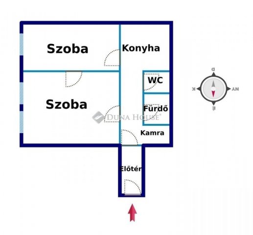 Eladó panellakás, Kiskunfélegyházán 30.9 M Ft, 2 szobás