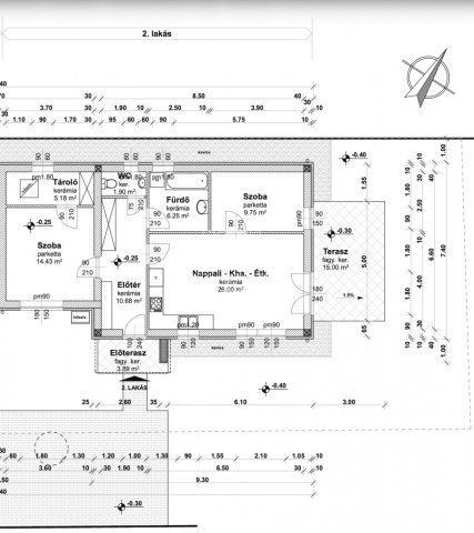 Eladó ikerház, Budapesten, XXII. kerületben 109 M Ft, 3 szobás