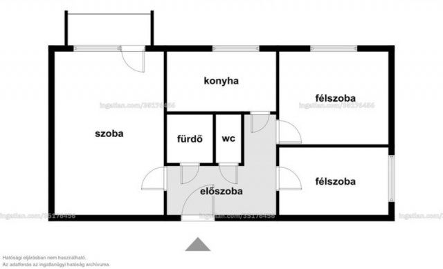 Eladó panellakás, Székesfehérvárott 49.9 M Ft, 1+2 szobás