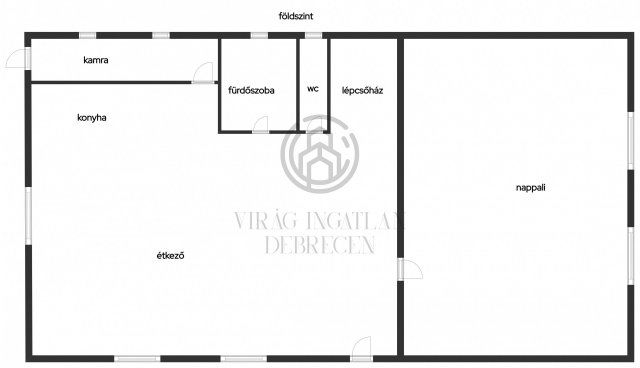 Eladó családi ház, Debrecenben 140 M Ft, 3 szobás