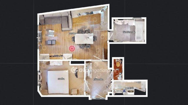 Eladó téglalakás, Miskolcon 47 M Ft, 2 szobás