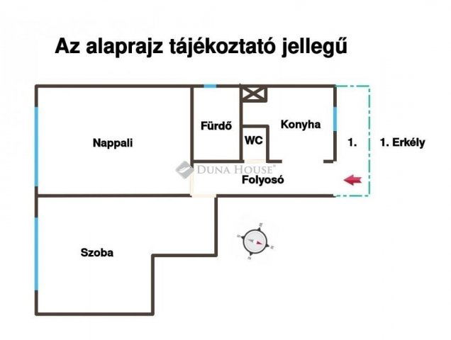 Eladó téglalakás, Budapesten, XX. kerületben 65 M Ft, 2 szobás