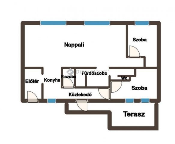 Kiadó téglalakás, albérlet, Debrecenben 395 E Ft / hó, 3 szobás