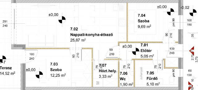 Eladó nyaraló, Siófokon 122.4 M Ft, 3 szobás