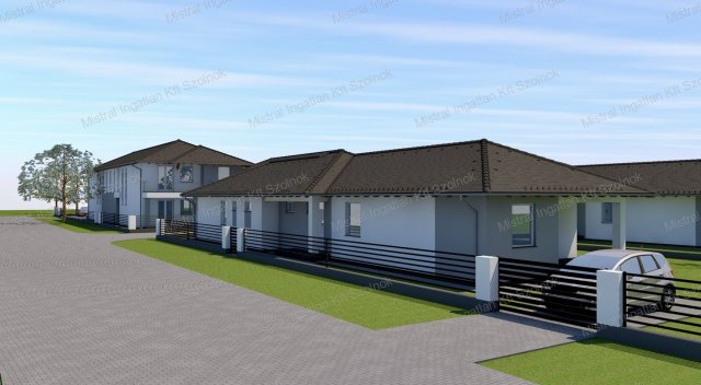 Eladó ikerház, Újszászon 79.99 M Ft, 4 szobás