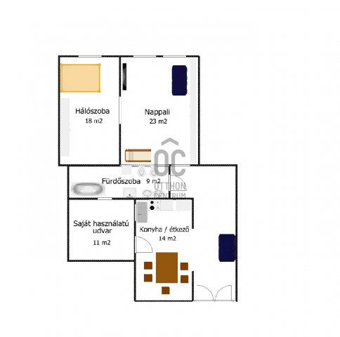 Eladó téglalakás, VIII. kerületben, Szentkirályi utcában