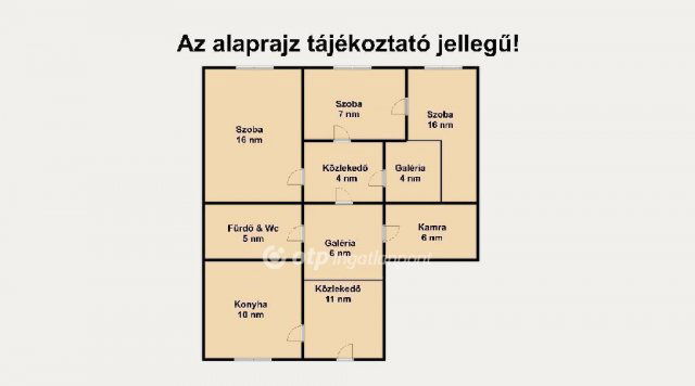 Eladó téglalakás, Budapesten, VIII. kerületben 65.9 M Ft