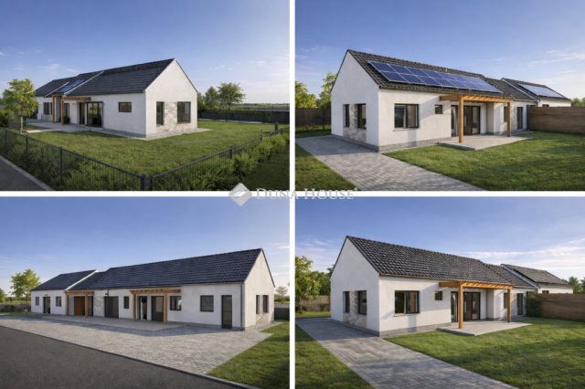 Eladó ikerház, Mendén 130.5 M Ft, 5 szobás