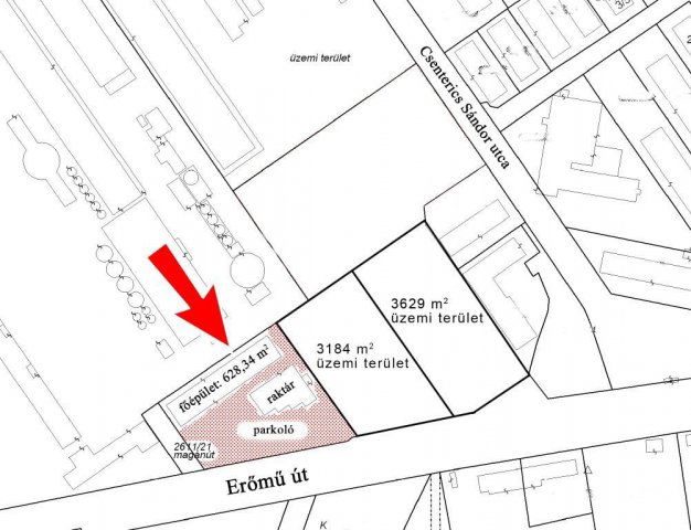 Eladó ipari ingatlan, Százhalombattán 150 M Ft