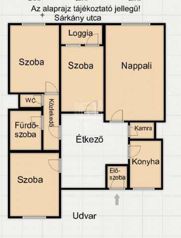 Eladó téglalakás, Budapesten, VIII. kerületben 120 M Ft