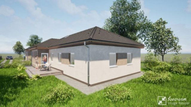 Eladó ikerház, Kiskunlacházán 76 M Ft, 5 szobás