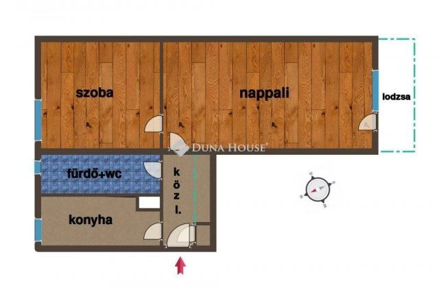 Eladó téglalakás, Budapesten, X. kerületben 66 M Ft, 2 szobás