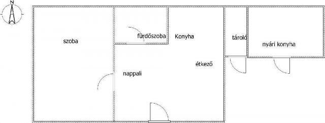 Eladó családi ház, Mátészalkán 26.3 M Ft, 1 szobás