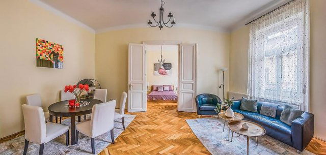 Kiadó téglalakás, albérlet, Budapesten, V. kerületben, 3 szobás