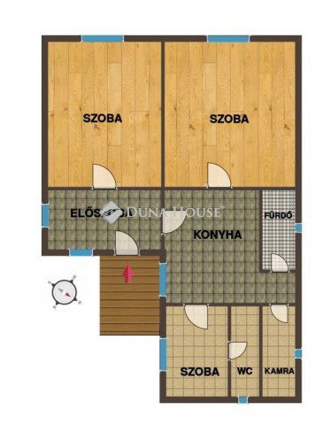 Eladó családi ház, Porpácon 24.9 M Ft, 3 szobás