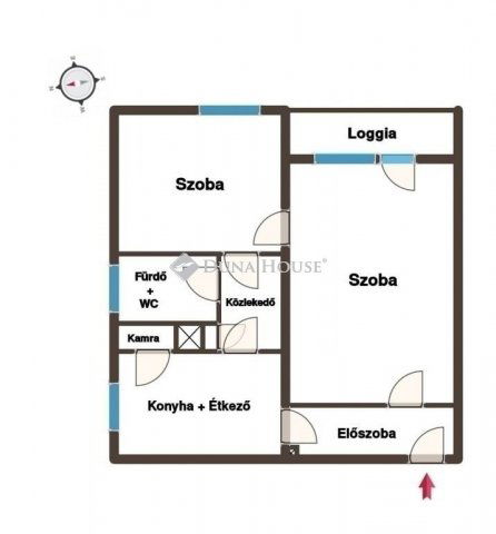 Eladó téglalakás, Budapesten, XVIII. kerületben 58.5 M Ft