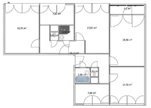 Eladó panellakás, Bátonyterenyén 15.9 M Ft, 2 szobás