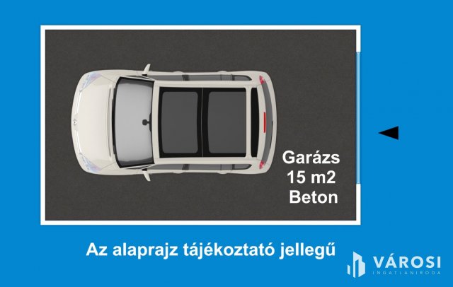 Eladó garázs, Szegeden 6.99 M Ft / költözzbe.hu