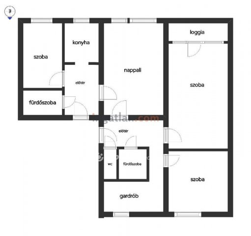 Eladó panellakás, Pécsett 97.5 M Ft, 3 szobás