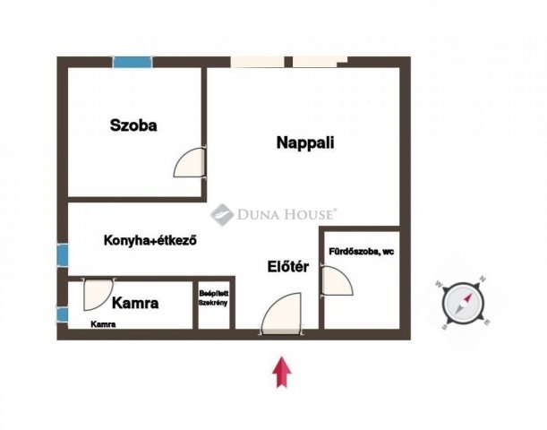 Eladó téglalakás, Hajdúszoboszlón 52 M Ft, 2 szobás